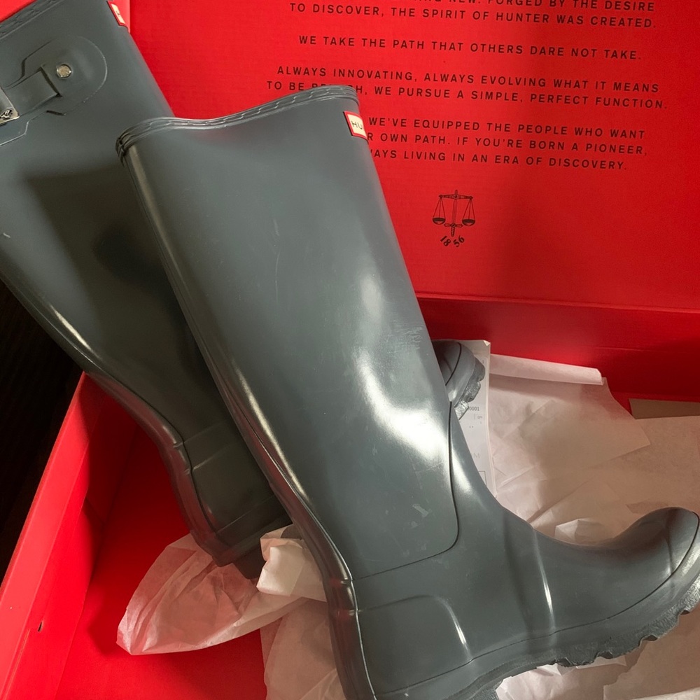 Women’s HUNTER High Gloss Tall Boots- REDUCED